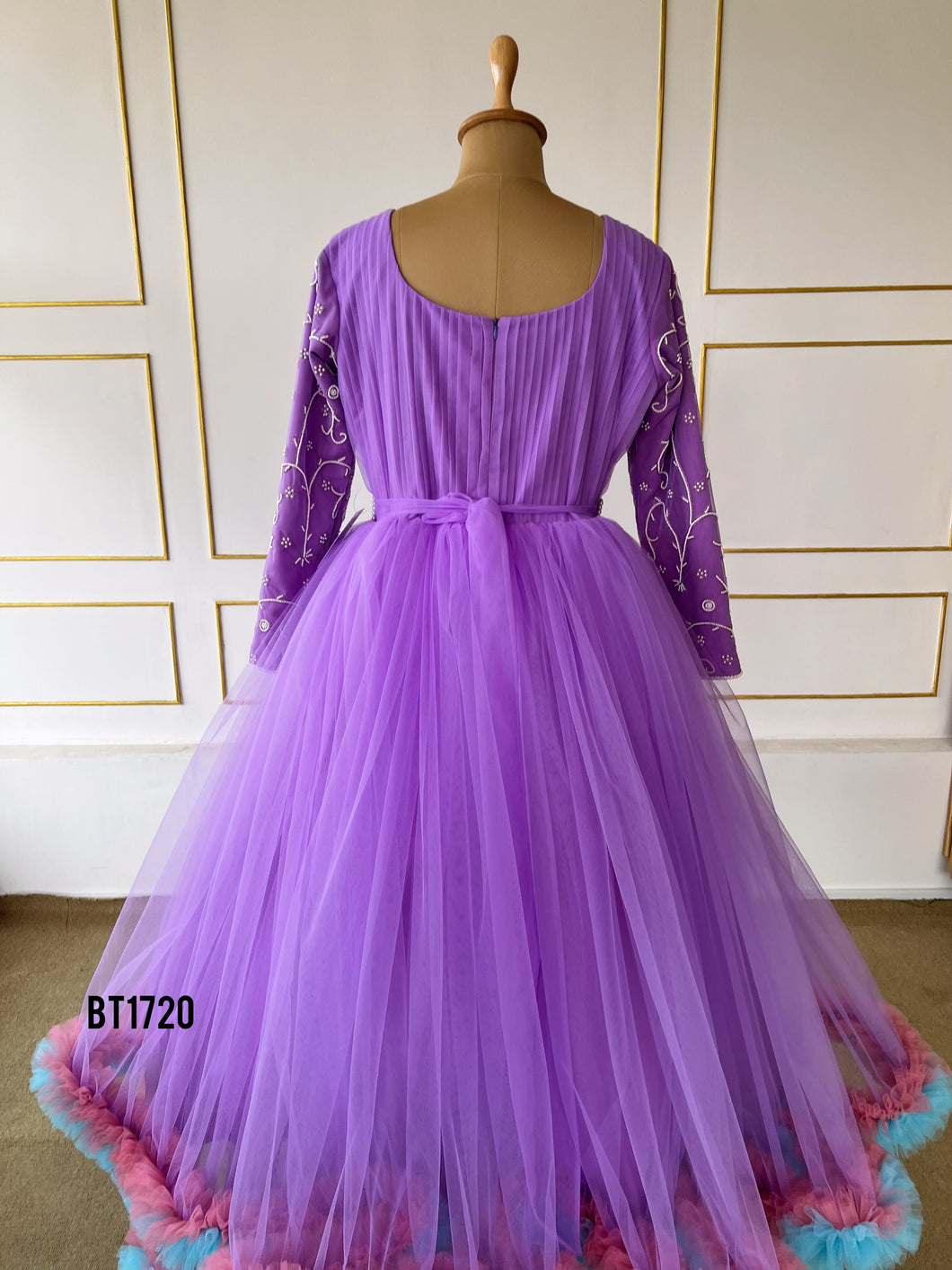 BT1720 Lavender Dreams Whimsical Twirls for Mother & Daughter