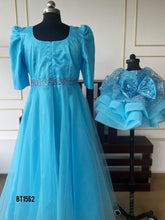 Load image into Gallery viewer, BT1562 Enchanted Blue Princess - Sparkle Tulle Party Dress
