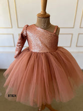 Load image into Gallery viewer, BT1824  Enchanting Peach Princess Dress - Make Every Moment Shine!
