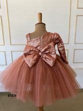 Load image into Gallery viewer, BT1824  Enchanting Peach Princess Dress - Make Every Moment Shine!
