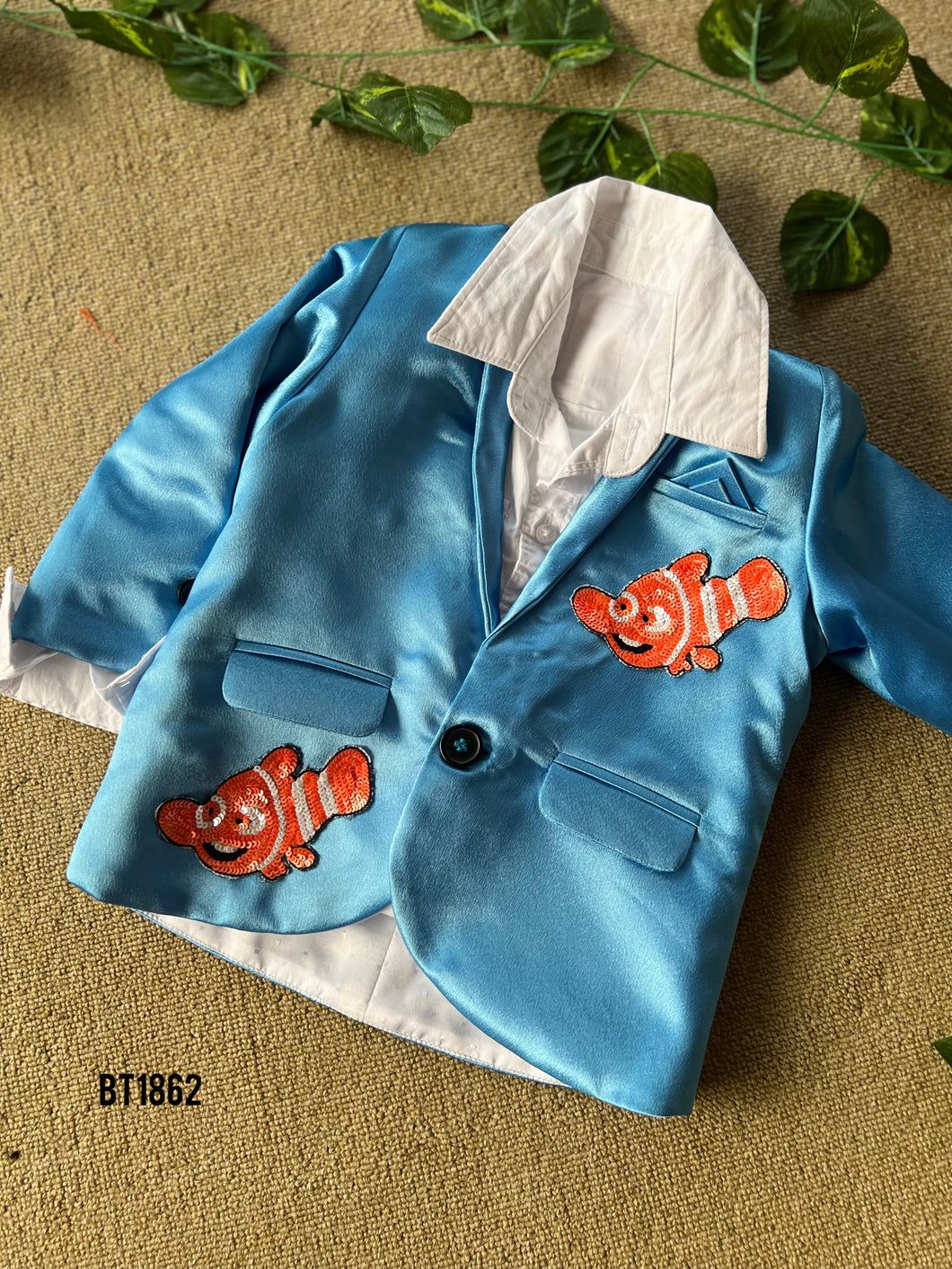 BT1862 Sky Blue Charisma: Daddy & Me Suit Set