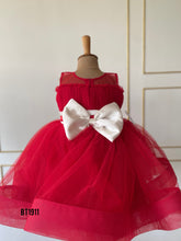 Load image into Gallery viewer, BT1911 Crimson Charm - Baby Party Dress
