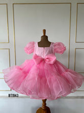 Load image into Gallery viewer, BT1943 Adorable Pink  Baby Dress
