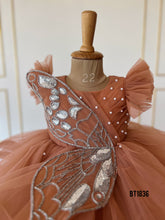 Load image into Gallery viewer, BT1836 Cinnamon Sparkle Butterfly Gown
