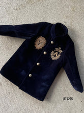 Load image into Gallery viewer, BT2205 Royal Velvet Jacket for Juniors 🎩✨
