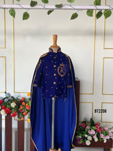 Load image into Gallery viewer, BT2208 Royal Blue Prince Cape Set: Fit for a King 👑✨
