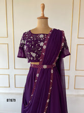 Load image into Gallery viewer, BT1679 Regal Radiance: Purple Passion Mom &amp; Baby Duo
