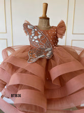 Load image into Gallery viewer, BT1836 Cinnamon Sparkle Butterfly Gown
