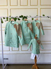 Load image into Gallery viewer, BT2046 🦁 &quot;Lion King Family Sherwani Set&quot; 👑
