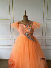 Load image into Gallery viewer, BT1944 Butterfly Dreams Orange Baby Dress
