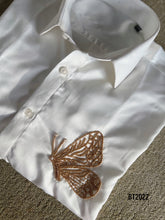 Load image into Gallery viewer, BT2022 Golden Wings: Elegant Party Shirt for Little Gents ✨🦋
