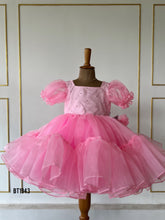 Load image into Gallery viewer, BT1943 Adorable Pink  Baby Dress
