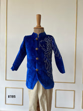 Load image into Gallery viewer, BT1915 Regal Blue: Boys&#39; Majestic Party Jacket
