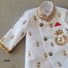 Load image into Gallery viewer, BT2253 👑 Royal Maharaja Sherwani – Dress Your Prince in Regal Elegance! ✨
