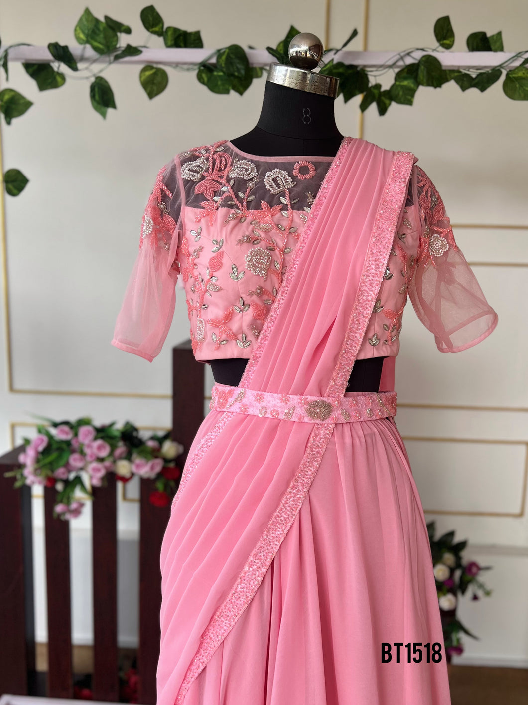 BT1518 Blush Harmony Ensemble - A Symphony of Mother & Child Elegance