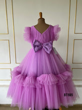 Load image into Gallery viewer, BT1985  Lavender Princess: A Graceful Dress for Dreamy Celebrations
