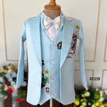 Load image into Gallery viewer, BT2239 🎮 Mario Theme Blazer Set – Power Up His Party Look! 🏁✨
