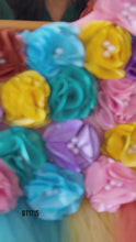 Load and play video in Gallery viewer, BT1715 Rainbow Petal Princess Dress - A Spectrum of Splendor
