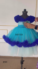 Load and play video in Gallery viewer, BT1473  Azure Dreams Dress – Where Fantasies Take Flight
