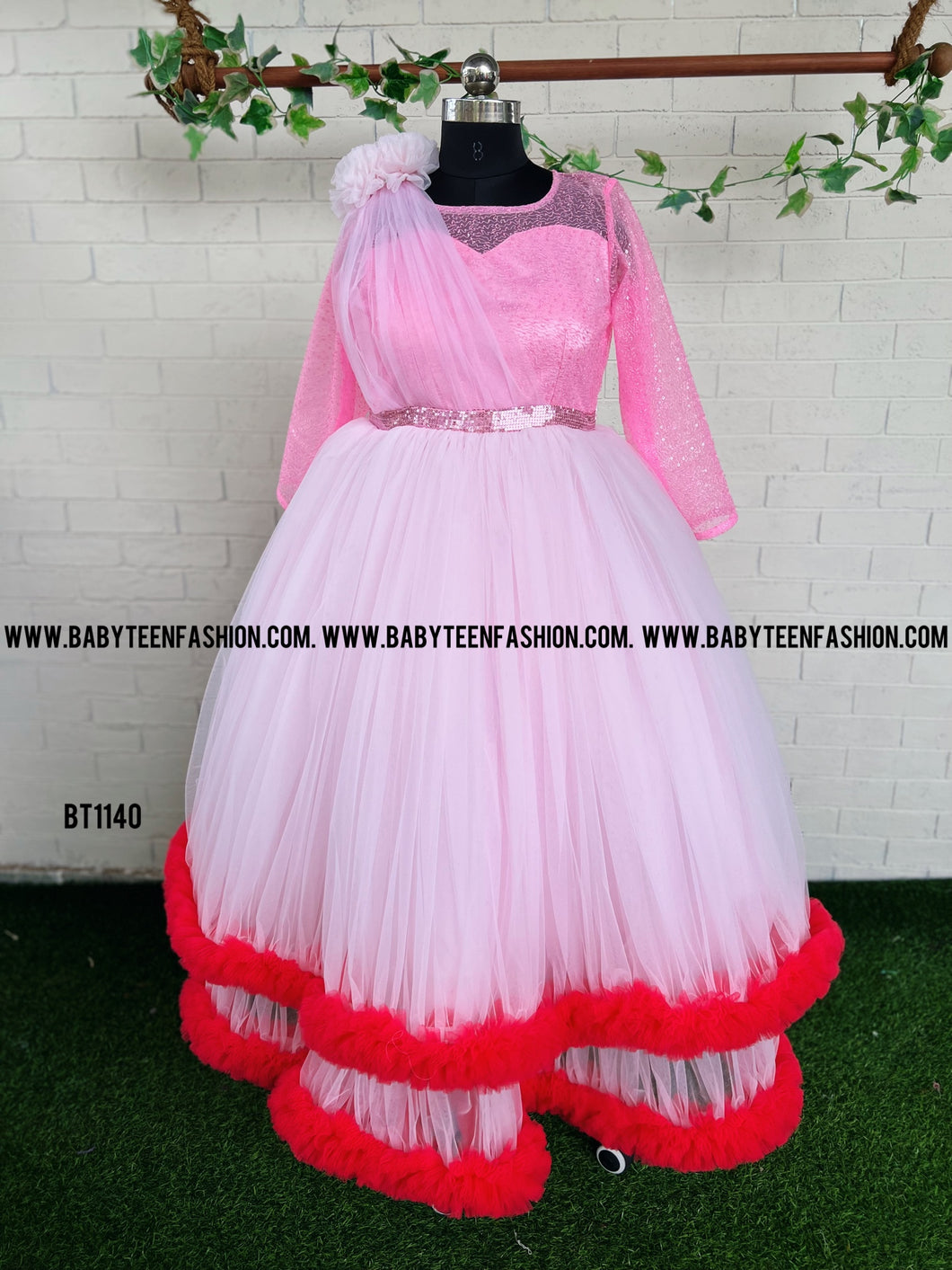 BT1140 Enchanted Party Princess - Blossom & Rouge Gown