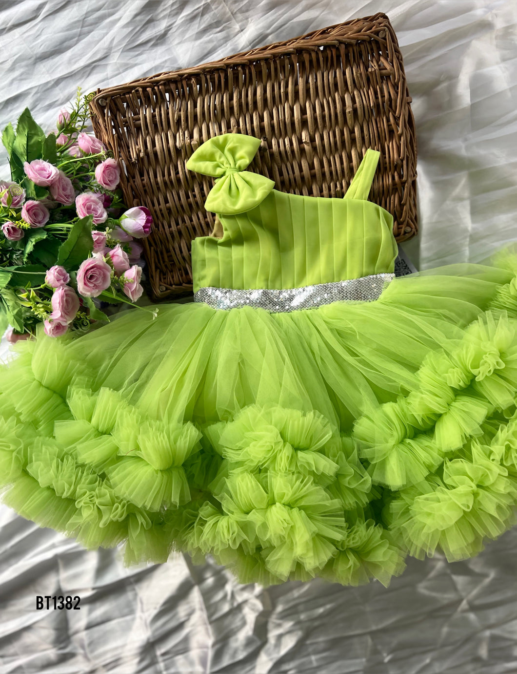 BT1382 Spring Fête Frolic Dress – Vibrant & Vivid