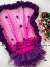 Load image into Gallery viewer, BT682 Plum &amp; Fuchsia Fantasy Gown
