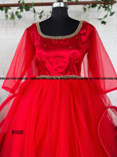 Load image into Gallery viewer, BT1225M Scarlet Elegance: Mother &amp; Baby Gala Ensemble
