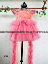 Load image into Gallery viewer, BT986 Sunset Blush Frill Fantasy Dress – For Moments of Pure Joy
