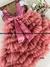 Load image into Gallery viewer, BT1010 Blushing Rose Gala Gown - A Cascade of Elegance
