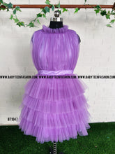 Load image into Gallery viewer, BT1047 Lavender Layers: Playful Mother-Child Ensemble
